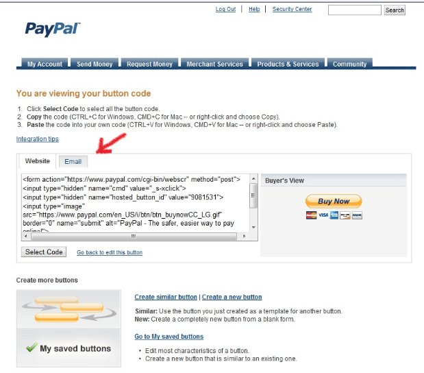 Send a Paypal Subscription (recurring payment) Link via Email