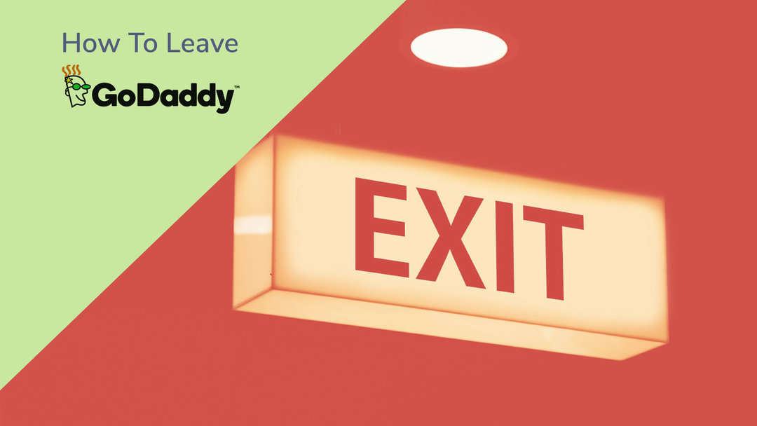 Godaddy terrible time to leave