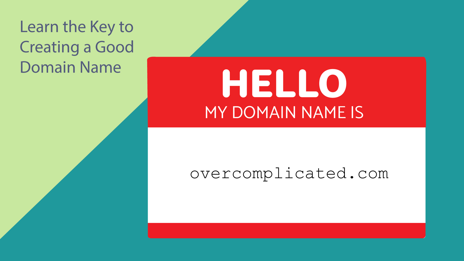 Picking a Good Domain Name