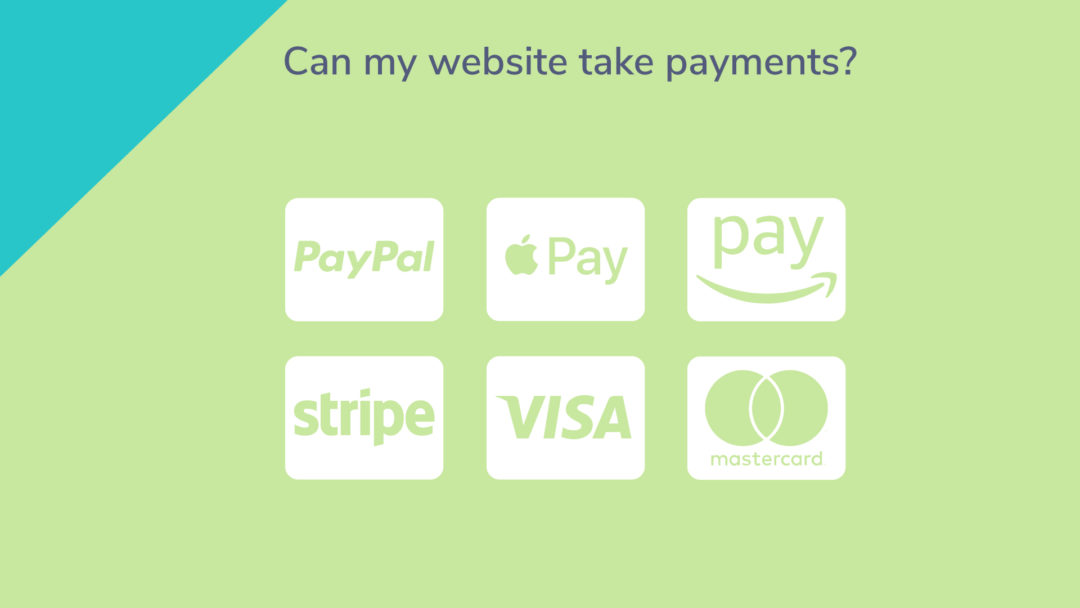 Can my website take payments