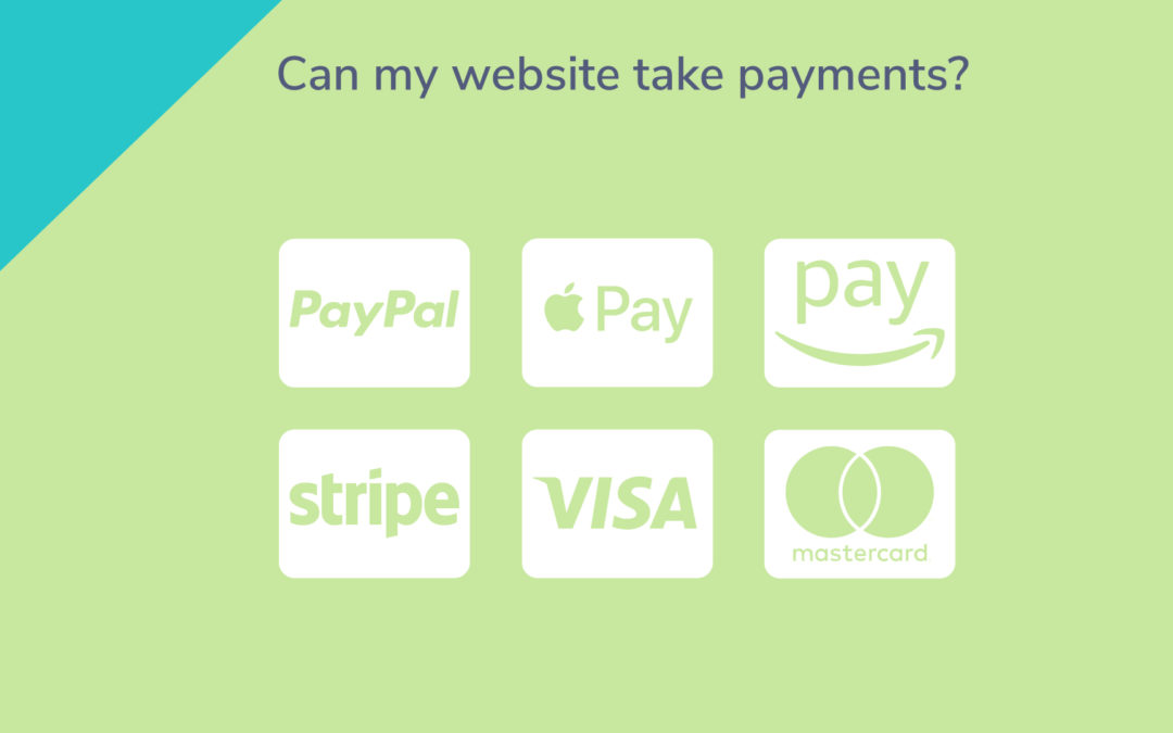 Can my website take payments?