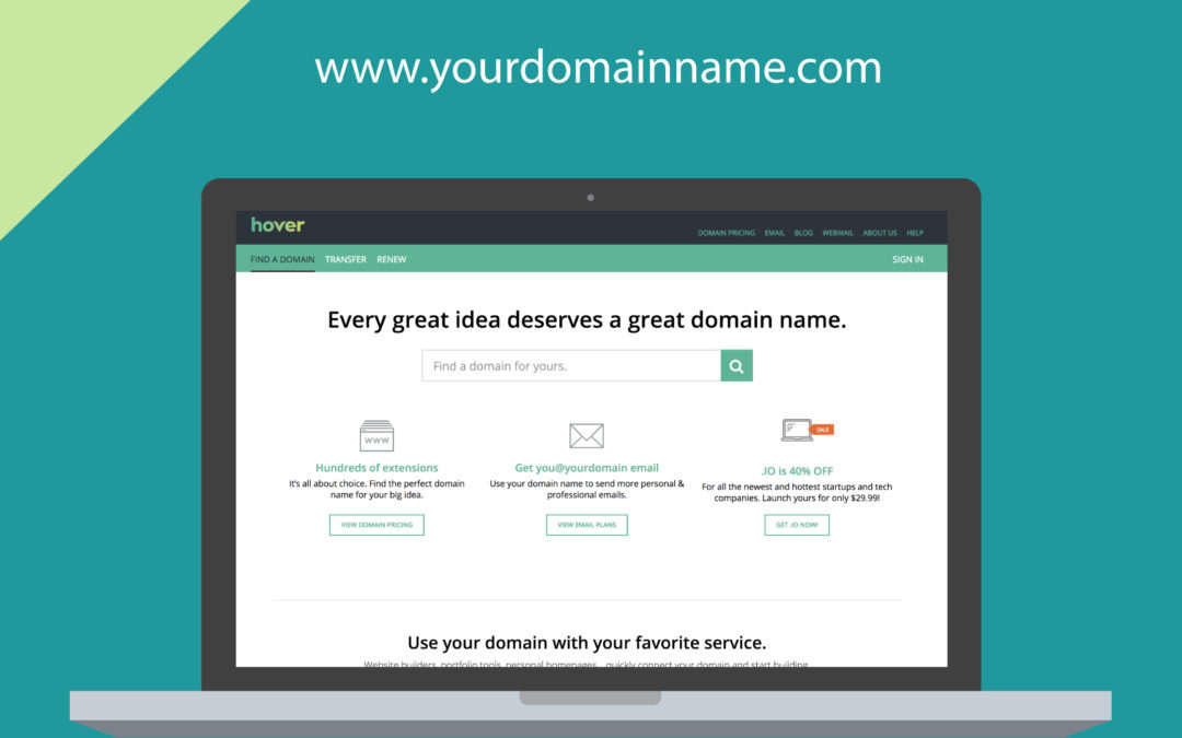 How do I buy a domain name?