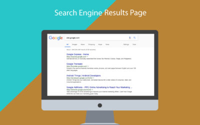 What is a SERP (search engine results page)?