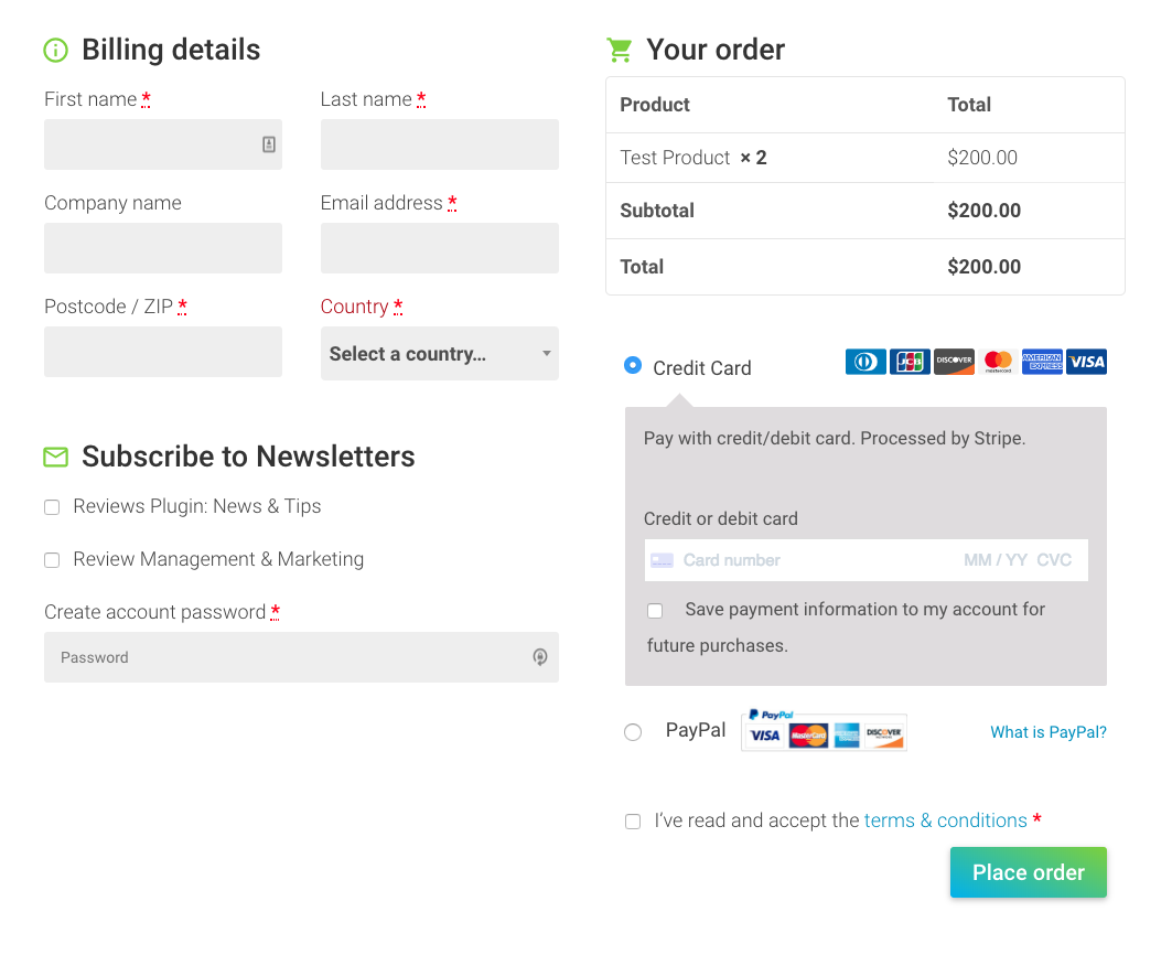 Creating a Simpler Checkout Page in WooCommerce