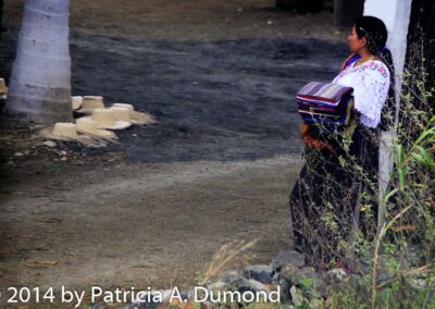 Woman selling cloth costa rica